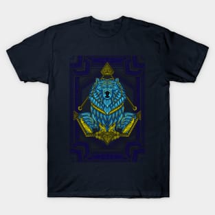 Awesome Blue Sumo Bear Artwork T-Shirt